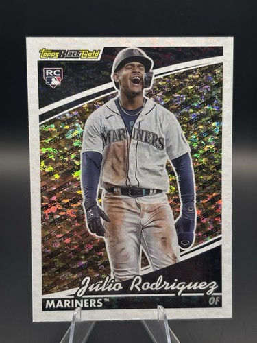 Julio Rodriguez RC 2022 Topps Update Series Topps Black Gold #BG-12 MLB Mariners