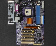 ECS 648FX-A Socket 478 ATX DDR Motherboard AGP PCI 15-H15-011002 SiS 648FX Chips