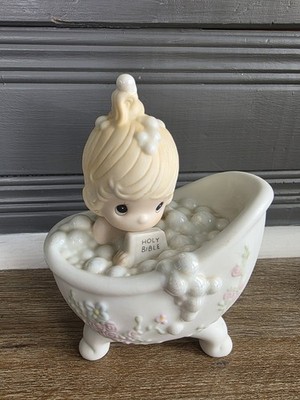 Vintage 1985 Precious Moments He Cleansed my Soul Enesco