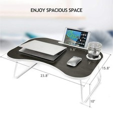 Laptop Stand for Bed ,Portable Lap Desk,23.8" 15.8" 10"