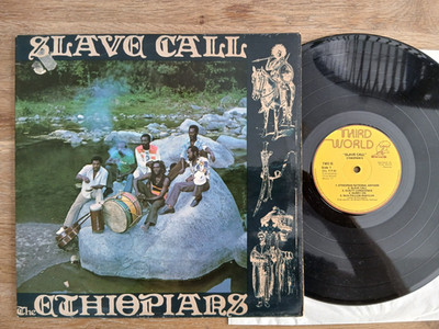 The Ethiopians Slave Call Vinyl LP Roots Reggae 1977 UK 1st press Rasta Marley