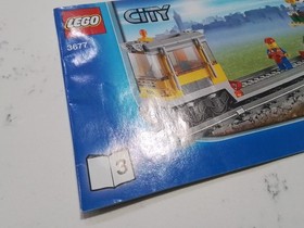 LEGO City Red Cargo Train (3677) instruction Manuals Only