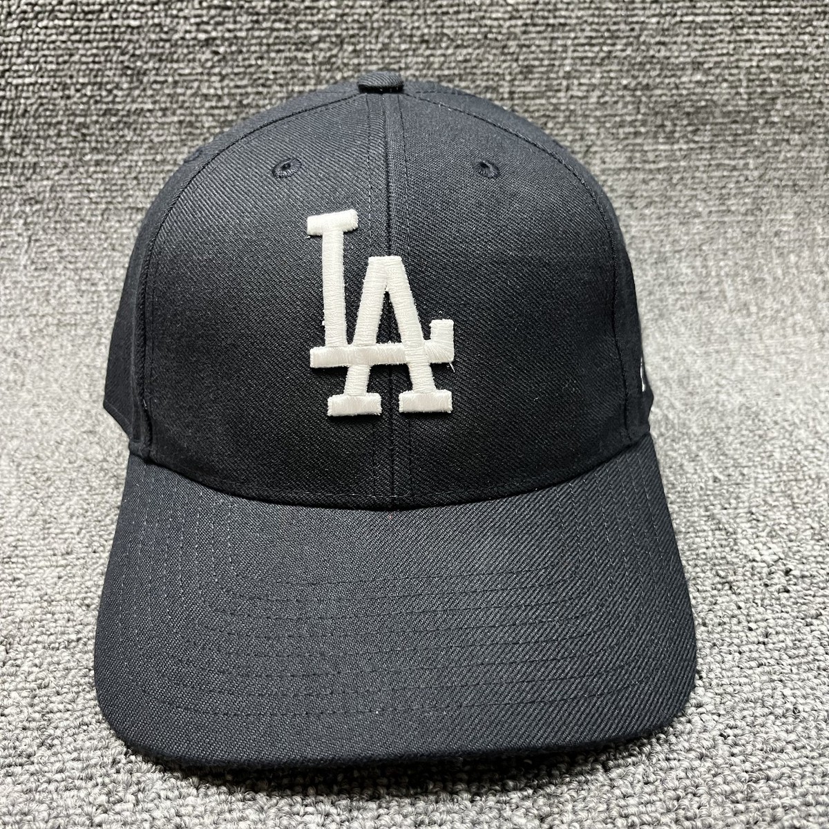 New '47 Brand Los Angeles Dodgers Clean Up Black Adjustable Baseball Cap Hat