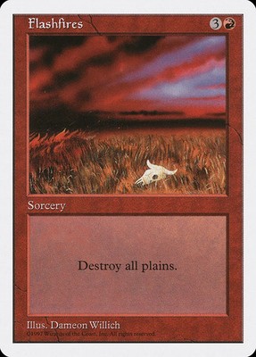 Flashfires [Fifth Edition] Magic MTG