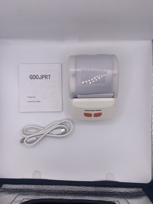 GOOJPRT Tragbarer Hand-Thermodrucker 