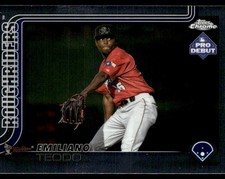 2025 Topps Pro Debut #PDC-95 Emiliano Teodo Chrome