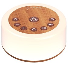 ColourNoise White Noise Sound Machine, 12-Color Night Light, Brown Noise, Sleep
