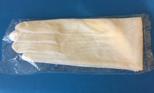 White Formal Gloves Mens Womens Size L Wedding Theatre