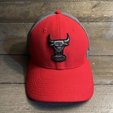 New Era 39Thirty Chicago Bulls Windy City Fitted Hat Cap Sz Small Medium