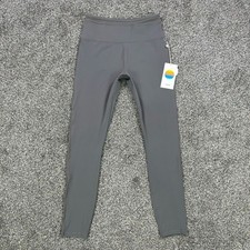 NEW Vuori Hot Mesh Legging Womens Small Smoke Grey Athleisure Workout Gym VW4054