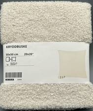Ikea Kissenbezug Kryddbuske 50x50cm neu & ovp Beige 100% Polyester