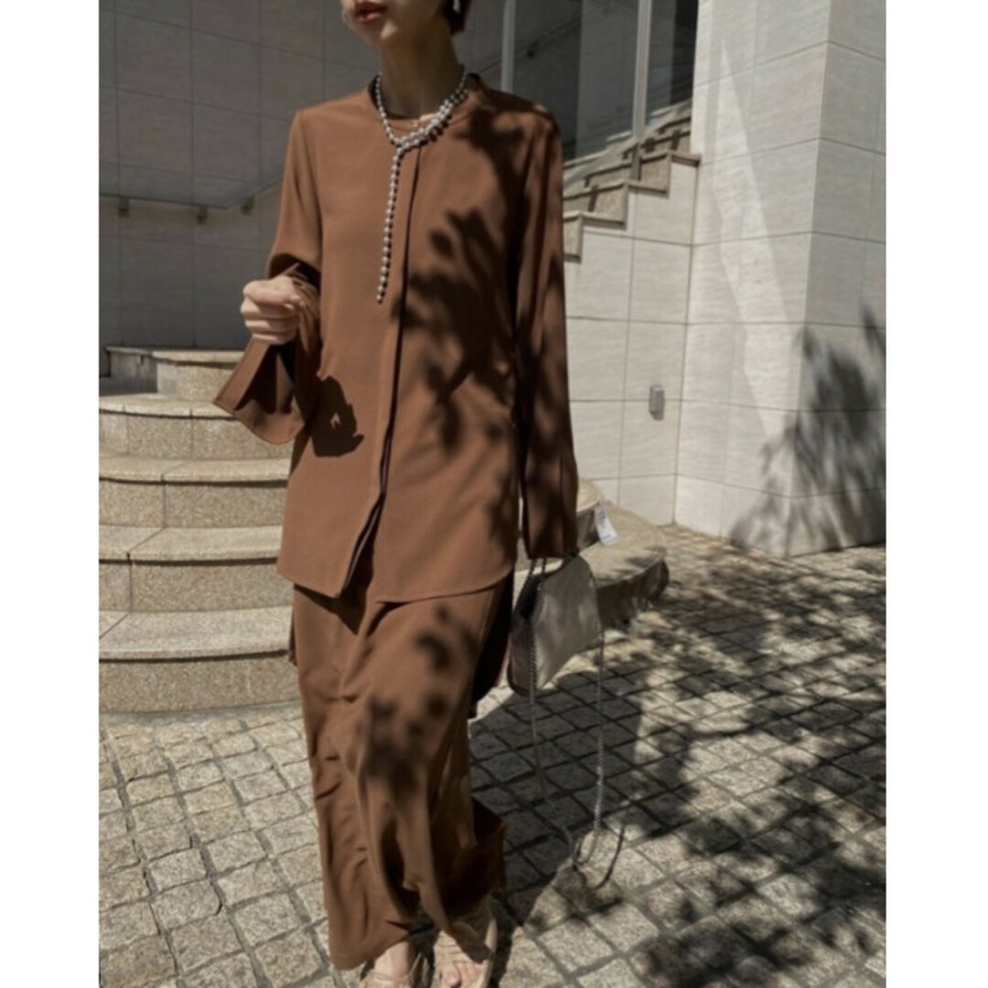 Ameri Vintage Back Open Set Up Dress M - image 2