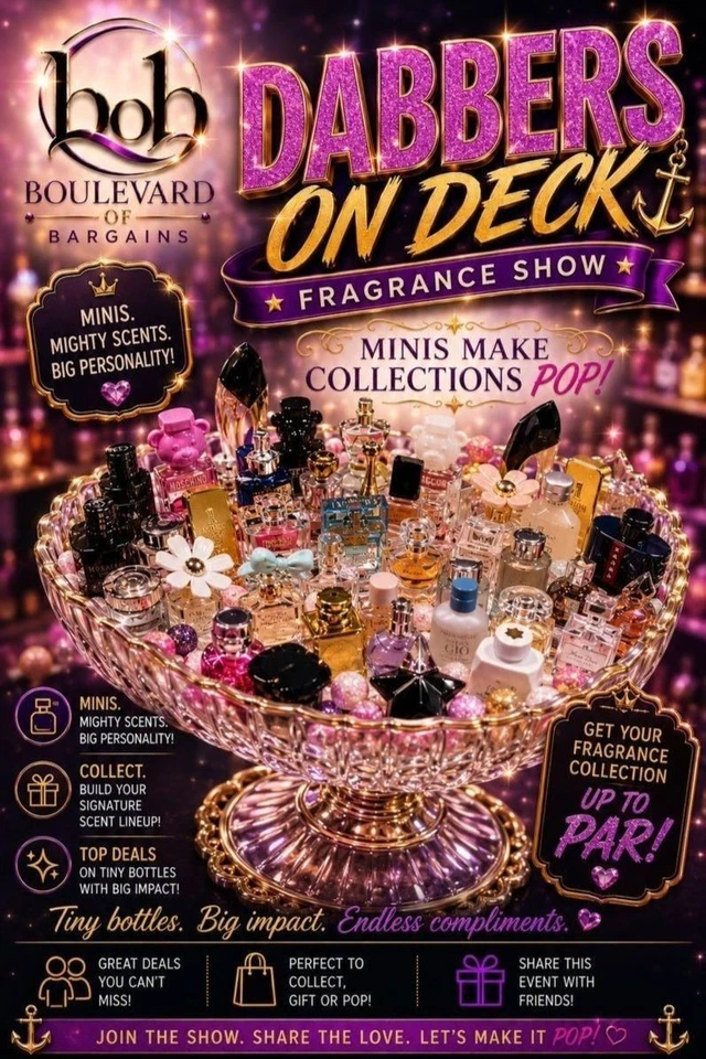 Dabbers on Deck! Make Your Fragrance Collection Pop with Fab Collectibles