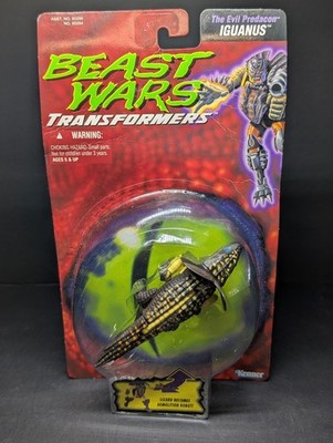 Transformers Vintage Beast Wars Iguanus Lizard Evil Predacon 1995 Kenner Iguana