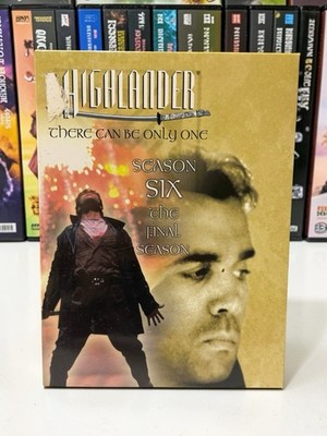 SEALED Highlander: The Series - Season 6 - DVD 2005 - 8 Disc Set BRAND NEW!