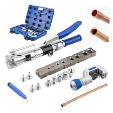 Hydraulic Flaring Tool Kit for 3/16 to 7/8 inch and Swaging Tools Soft SD-400ST