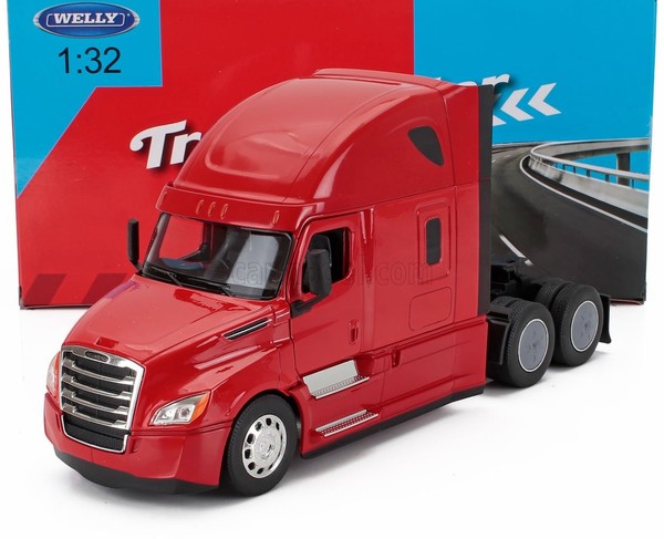 Welly 1/32 Lkw Freightliner Cascadia Tractor Truck 2018 Statisches Modell-image