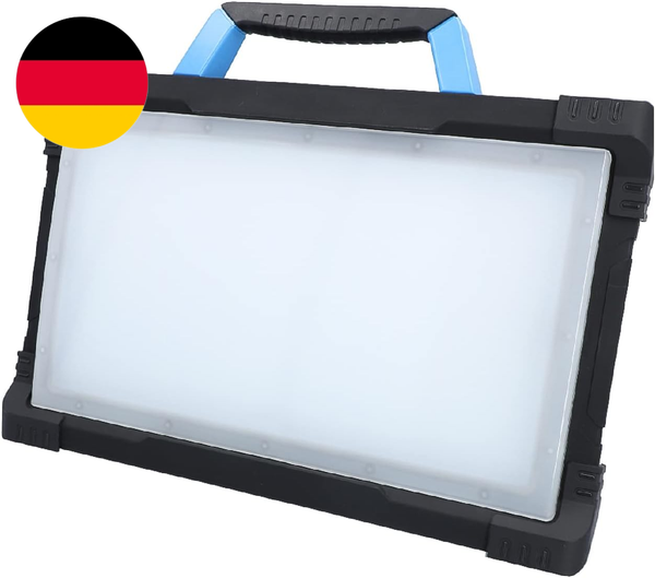 Btec Worker Led Arbeitsleuchte 80 Watt Mit Steckdose - Baustrahler, Arbeitslampe-image