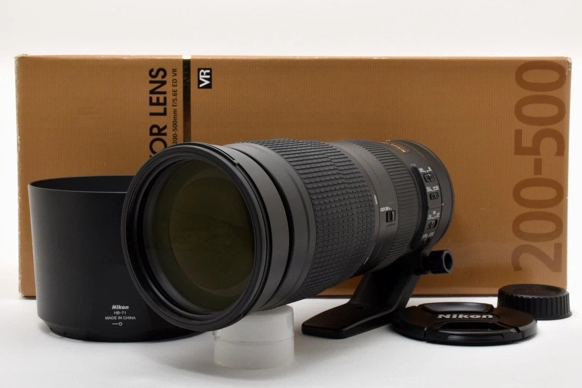 ［最安値］Nikon NIKKOR 200-500 F.5.6 Nikon f/5.6 Camera Lenses 200-500mm Focal for sale | eBay