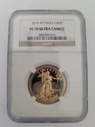 2013 W Eagle G$25 PF 70 Ultra Cameo Gold Coin 1/2 oz