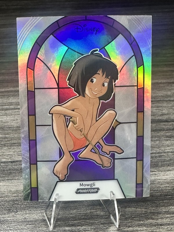 Mowgli 2025 Kakawow Phantom Disney Stained Glass Purple #PD-GLP-105 /115
