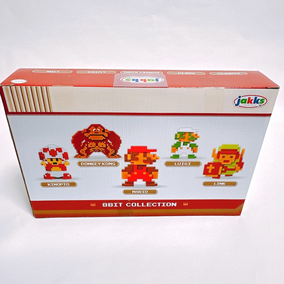 Nintendo 8bit Figure Collection Mario Luigi Donkey Kong Link
