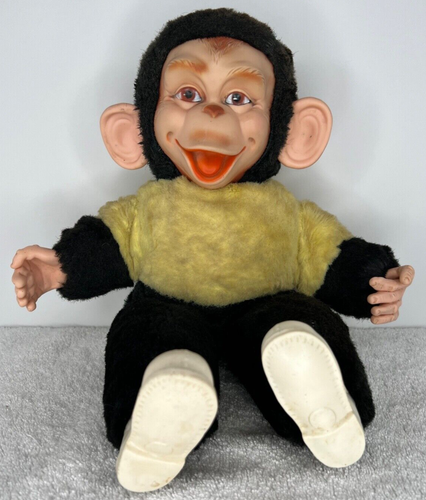 stuffed monkey from the 50s