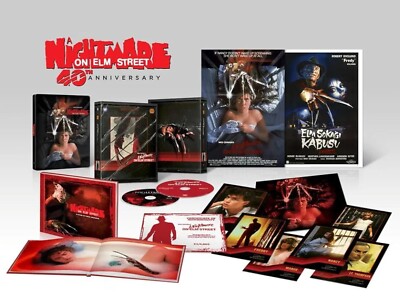A NIGHTMARE ON ELM STREET (1984) LE 4K UHD BLURAY 40TH ANNIVERSARY OOP STEELBOOK