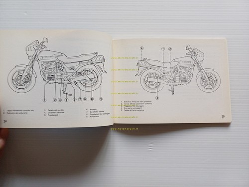 Honda CX 650 E 1983 manuale uso manutenzione libretto originale ITALIANO - Picture 2 of 10