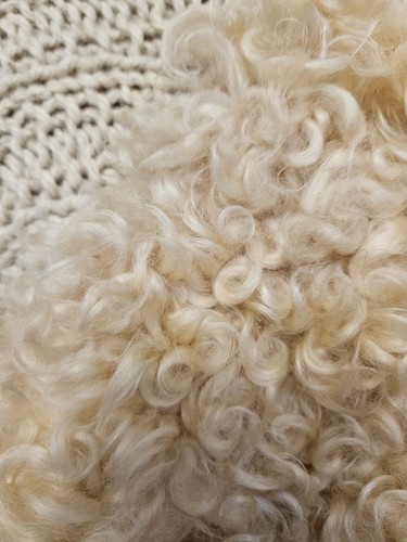 Maglione Scozia pelle di agnello e lana zip ANTARTEX STYLE agnello riccio vintage - Foto 10 di 15