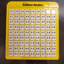 LAKESHORE VINTAGE ADDITION MACHINE MATHEMATICS POP UP HOME SCHOOL WORKS GREAT 