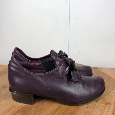 Spring Step Shoes 38 Womens Ilda Pumps Clogs Loafers Purple