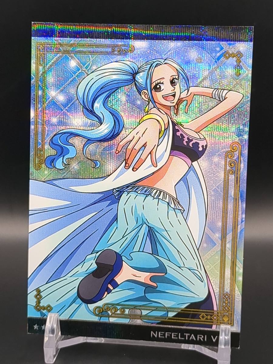 Nefertari Vivi #No.10-27 R One Piece wafer card 2021 BANDAI