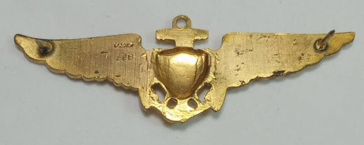WWII期 Napier社製 US Army Naval Aviator Win US Naval Aviator's Working Green Cap | Patriots Point Naval