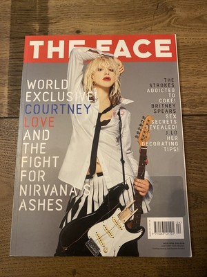 The Face April 2002 Courtney Love Britney Spears JLo Nirvana The Strokes Britney