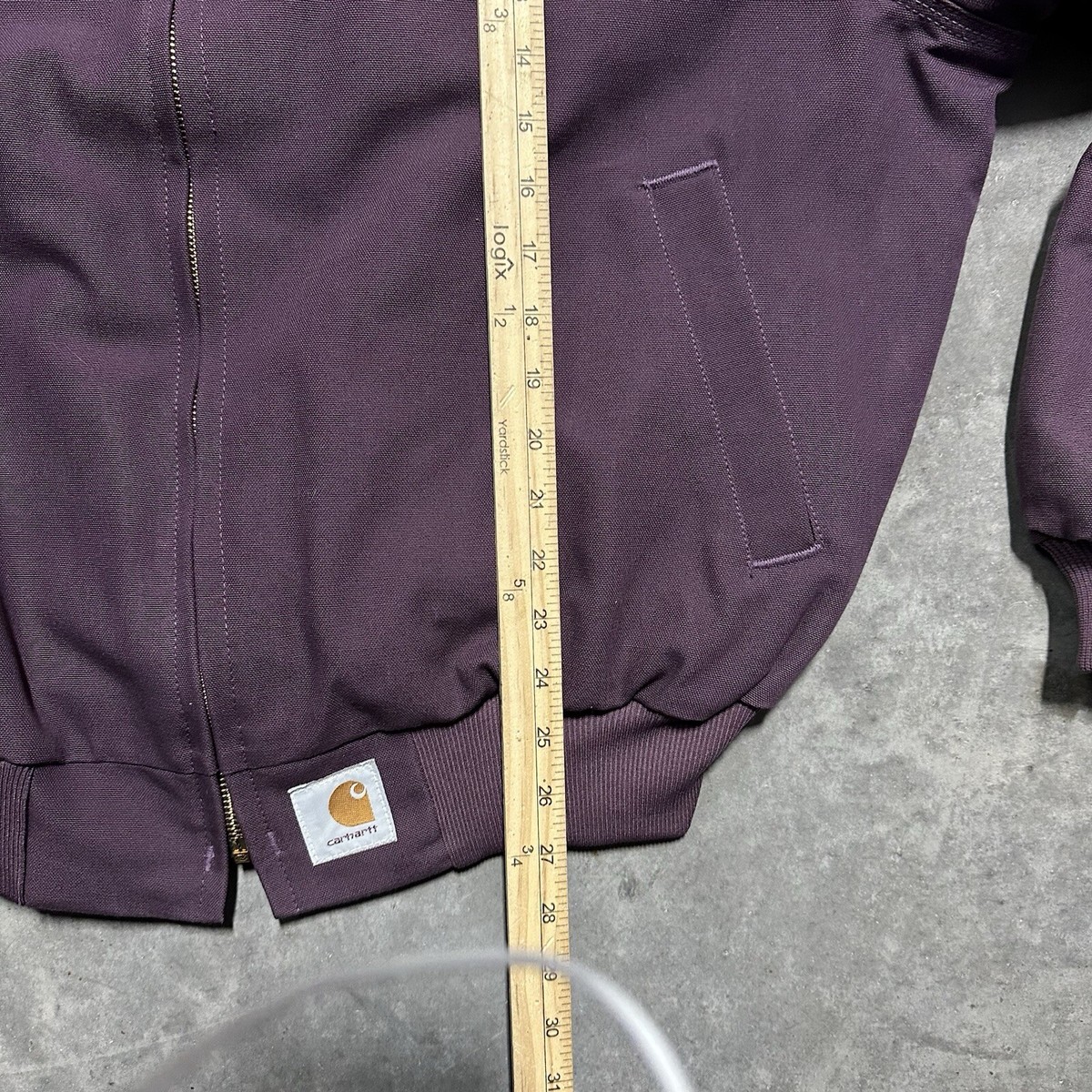 Carhartt パープルジャケット Sサイズ VTG NWT 1994 Carhartt Western Santa Fe Jacket Purple Aztec