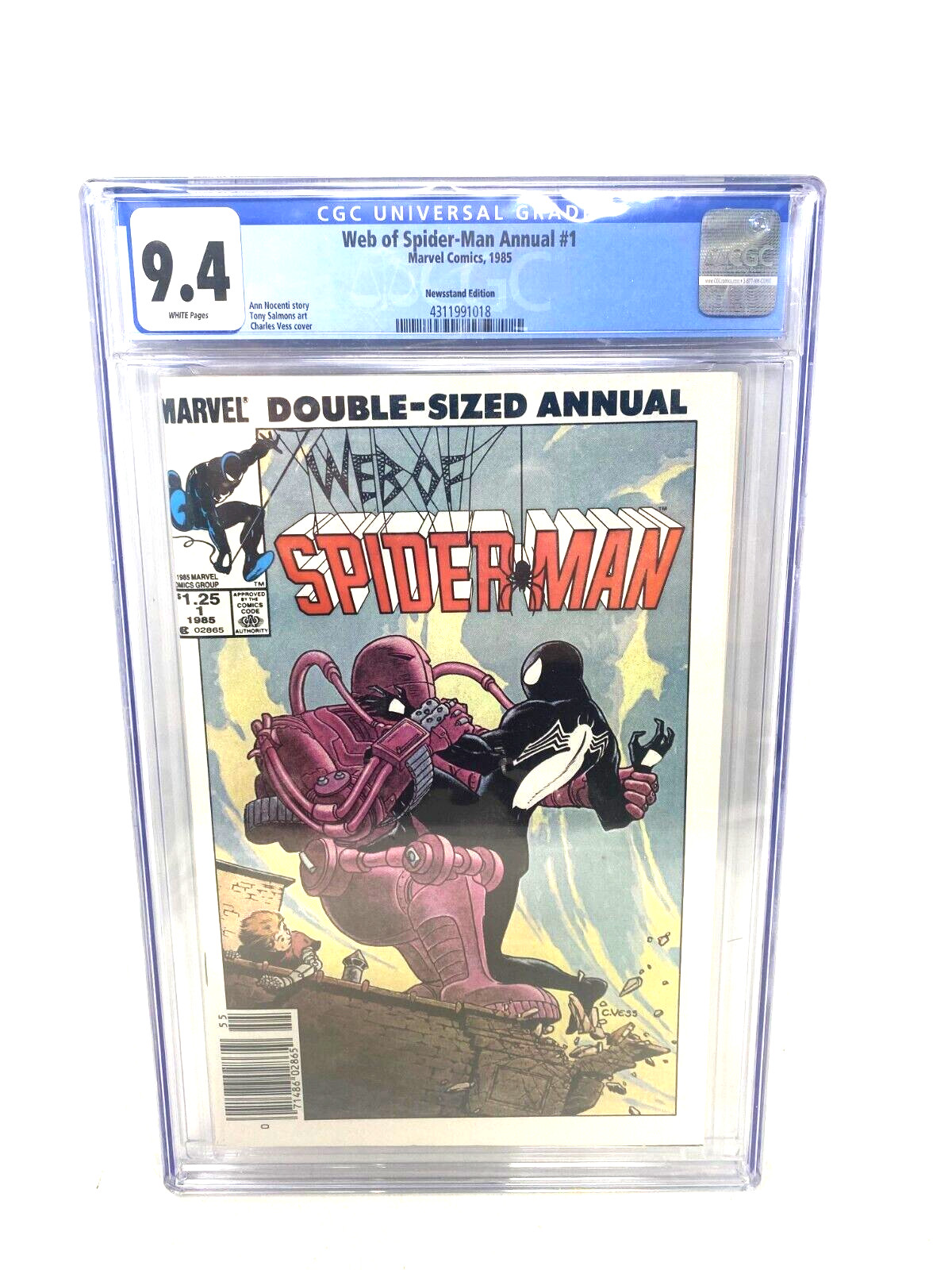 Web of Spider-Man Annual #1 Value - GoCollect