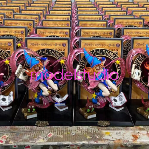 MX Studio Yu-Gi-Oh Dark Magician Girl Anime Resin Statue 17cm Duel Collectible
