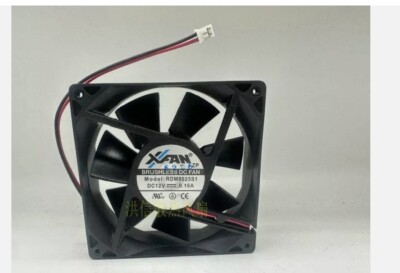 1 PCS XFAN Fan RDM8025S1 DC12V 0.16A 8025 80*25MM 2 wire cooling fan