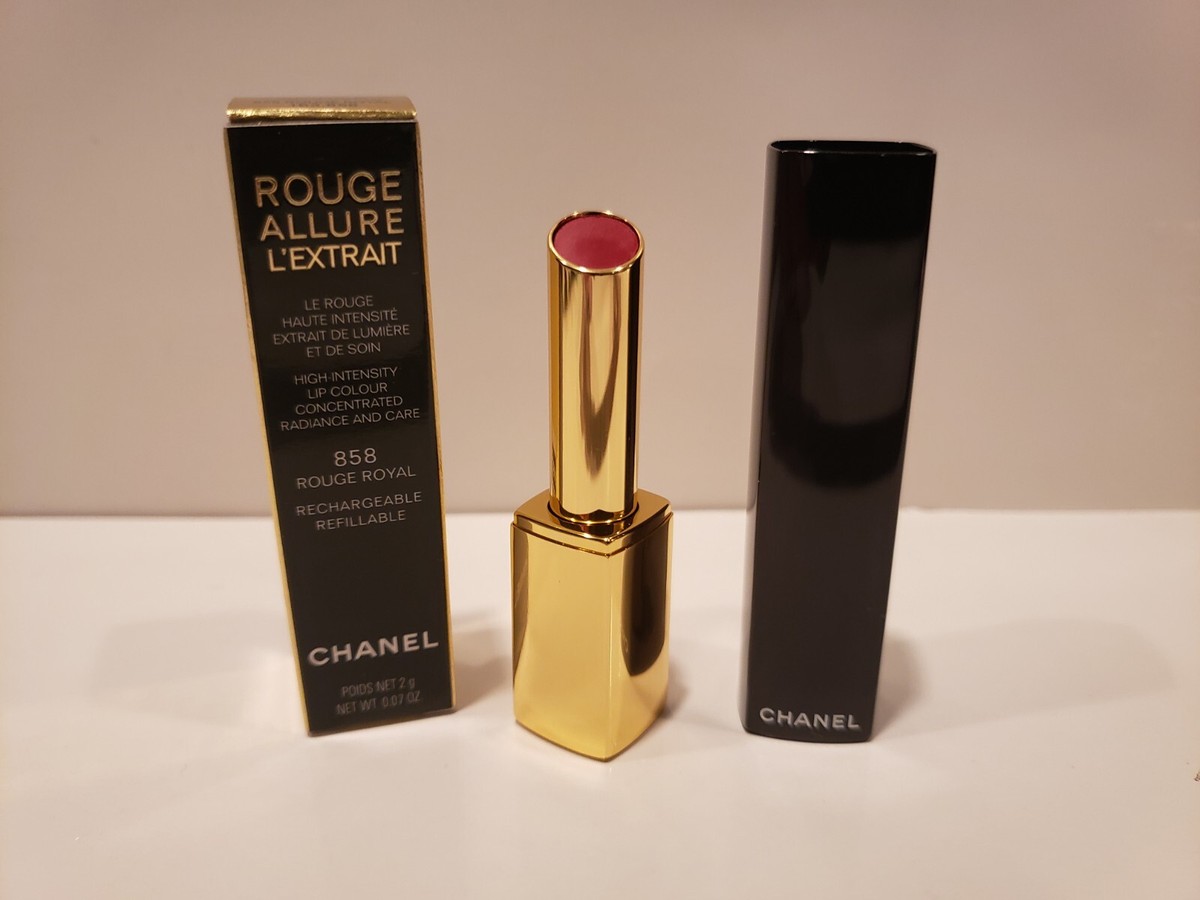Chanel~Rouge Allure L'Extrait~High Intensity Lip Color~#858 Rouge