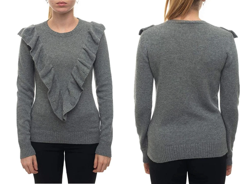 VALENTINO Knitwear Cashmere Wool Pullover Sweatshirt Jumper Sweater Cardigan XL