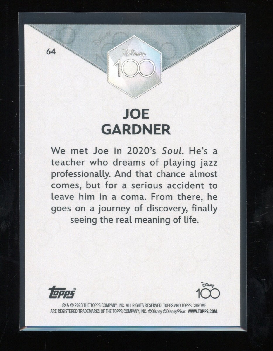 JOE GARDNER 2023 Topps Chrome Disney 100 Soul #64 | eBay