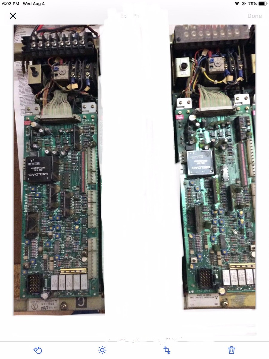Mitsubishi / Mazak Servo Drive Unit TRA 10A Circuit Board Meldas