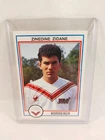 nice football football vignette Zinedine Zidane 1993 burgundy (panini ) 1