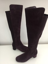 clarks caddy belle aubergine