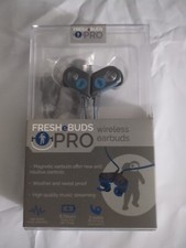 FRESHeBUDS Pro High-Quality Waterproof Magnetic Bluetooth Earebuds Blue