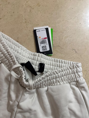 NEW CONVERSE X A COLD WALL ACW BONE WHITE COTTON SWEAT SHORTS SIZE XS - 第 2/3 張圖片