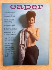 CAPER Magazine July 1964 Vol. 10 #4 PIN-UP & Glamour HIGH GRADE! FILE COPY