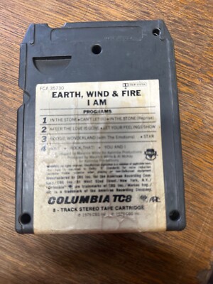 Earth, Wind & Fire “I am” 1979 play tested 8 track..FCA35730 | eBay