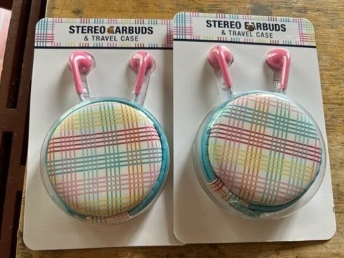 NUOVA CUSTODIA DA VIAGGIO AURICOLARI STEREO DISPONIBILE IN ROSA E VERDE ACQUIRENTE RICEVI 2 PER ORDINE - Foto 3 di 4